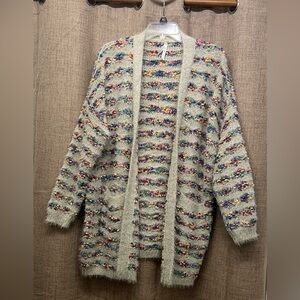 Dreamers Multicolor Textured Cardigan